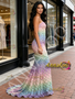 Shop 2026 ANNAKOO Lace Rainbow Trumpet Mermaid Sweetheart Prom Dress Under 269