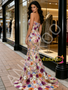 Shop 2026 ANNAKOO Floral Lace Trumpet Mermaid Sweetheart Prom Dress Under 289