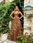 Shop 2026 ANNAKOO Brown Sweetheart Lace A Line Tulle Prom Dress Under 169