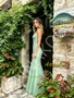 Shop 2026 ANNAKOO Mint Green Lace Trumpet Mermaid Tulle Prom Dress Under 189