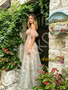 Shop 2026 ANNAKOO Pink Off The Shoulder Print Floral Tulle Prom Dress  198