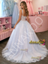 Shop 2026 ANNAKOO Spaghetti Straps Tulle Appliques Purple A Line Prom Dress Under 229