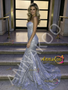 Shop 2026 ANNAKOO Sweetheart Sequin Silver Trumpet Mermaid Prom Dress Under 289