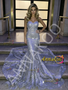Shop 2026 ANNAKOO Sweetheart Sequin Silver Trumpet Mermaid Prom Dress Under 289