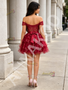 Shop 2026 ANNAKOO Silver Halter A Line Backless Tulle Beading Prom Dress Under 139