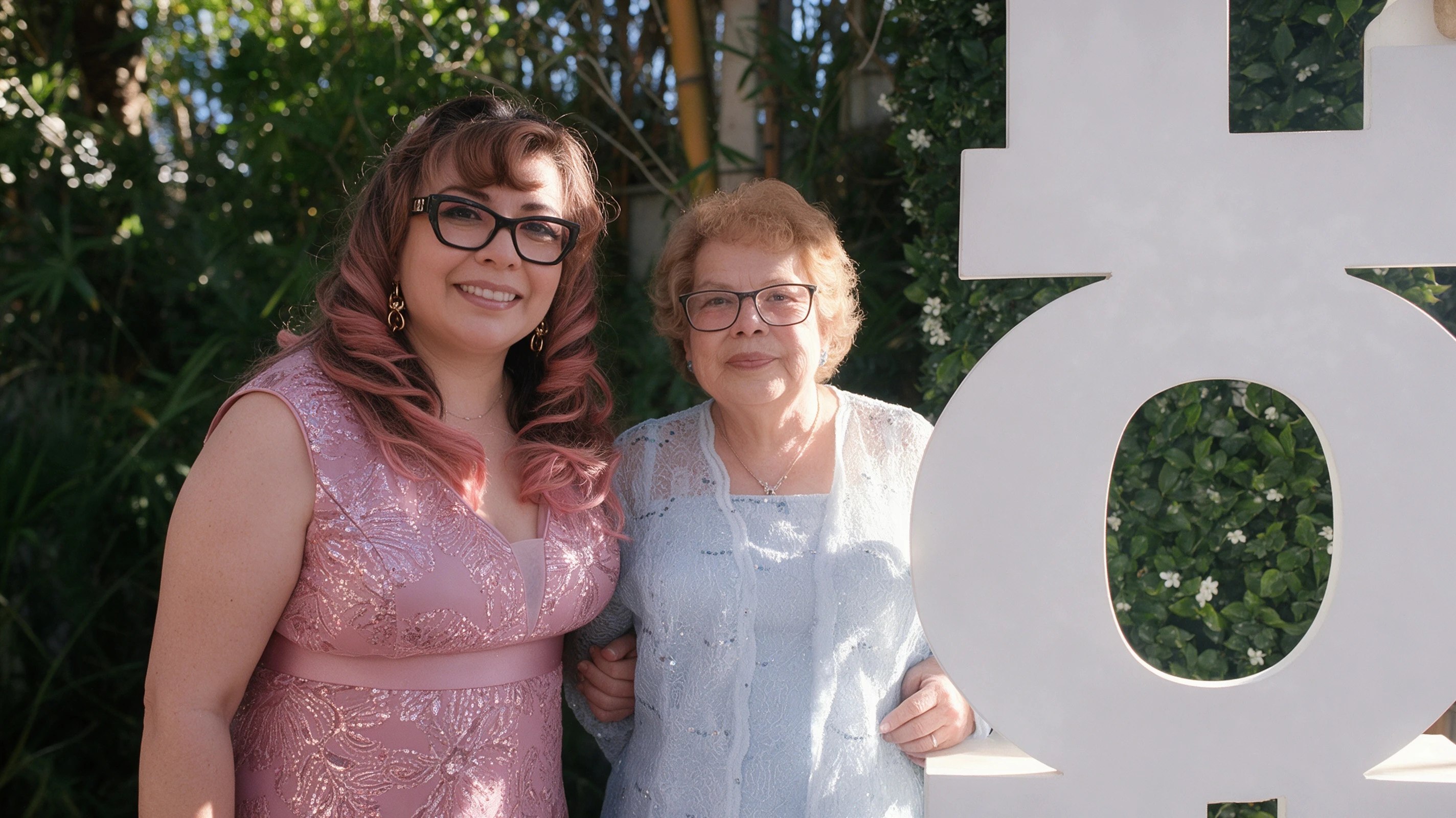 Pink wedding guest dress with wedding guest