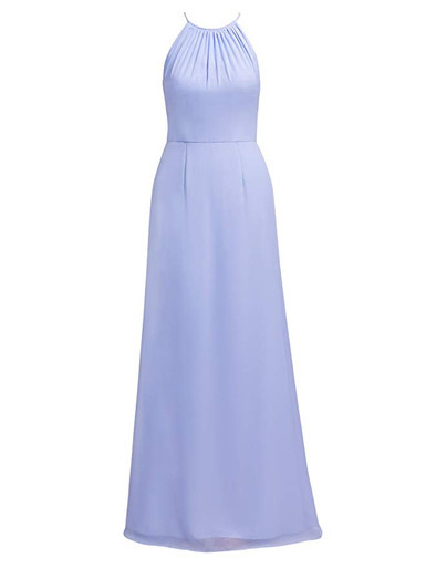 Halter Maxi Chiffon Dress For BRIDESMAIDS Mist Plus Size main image 1