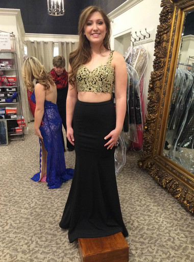 New Prom Dress, Sheath Prom Dress, Applique Prom Dresses Y1892 main image 1
