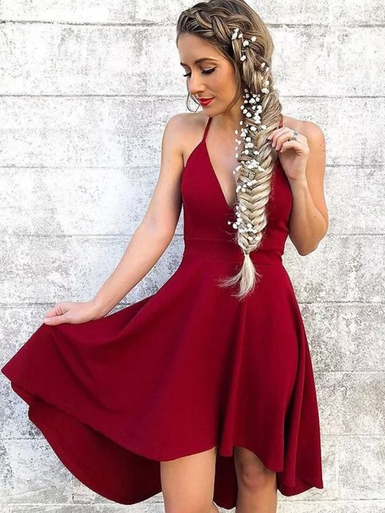 homecoming dresses a line Zapaka Women Strapless Floral Homecoming Dress Fuchsia Sequin Tiered Printed Corset Short Prom Dress, Fuchsia / US10 main image 1