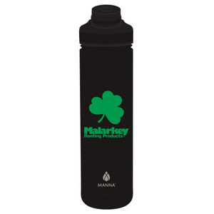 Manna™ 26 oz. Ranger Powder Coated Steel Bottle - Black Manna™ 26 oz. Ranger Powder Coated Steel Bottle - Black