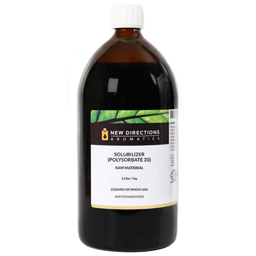 Solubilizer (Polysorbate 20) jar