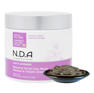 Lime & Lavender Relaxing Facial Clay Mask