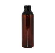 Bullet Amber PET Plastic Bottle