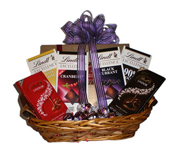 Lindt Chocolate Gift Basket