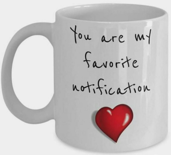 Favorite Notification Mug
