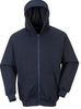 Portwest® Bizflame™ Navy FR Zipper Front Hooded Sweatshirt