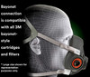 3M™ 6000 Series Half Mask Respirator (Small)