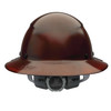 LIFT Safety HDF-15NG DAX Natural Brown Full Brim Hard Hat w/ Ratchet Suspension