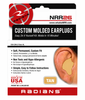 Radians® Custom Molded Earplugs - Tan