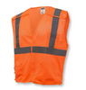 Radians SV4OM Economy Type R Class 2 Breakaway Mesh Safety Vest - Orange