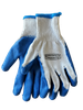  Blue 10 Gauge Latex Palm Coated Gloves (Sold by the dozen)