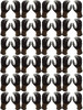 SHOWA® ATLAS® 370BLK Nitrile Palm Coated Gloves - 24 pairs