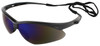 KleenGuard Nemesis 25659 Safety Glasses With Blue Mirror And Black Frame