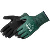 Liberty Safety F4920RT, 13 Gauge ANSI A4 Black Micro Foam Palm Coated Cut Glove-2XL