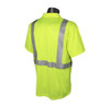 Radians ST12-2PGS Class 2 High Visibility Safety Short Sleeve Polo