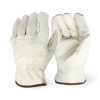 TEXAS TUFF Premium Unlined Top Grain Pigskin Work Gloves