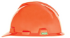 MSA Safety 488146 V Gard, Polyethylene Cap-Style Hard Hat Hi-Vis Orange w/ Fas-Trac III Ratchet Suspension, Type 1 Class E