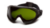 Pyramex® Capstone Direct/Indirect Goggles - IR 3.0 Green Lens Filter H2X Anti-Fog