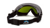 Pyramex® Capstone Direct/Indirect Goggles - IR 3.0 Green Lens Filter H2X Anti-Fog