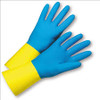 LIBERTY GLOVE 2570SC 12" Neoprene over Latex, Chemical Resistant Gloves-(12 PAIRS)