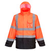 Portwest® Hi-Vis Contrast Rain Traffic Jacket