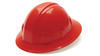 Pyramex® Full Brim Hard Hat color Red