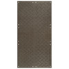 AlturnaMAT® 4' x 8' Ground Protection Mat - 120-Ton Load Capacity – Black - One Smooth Side 