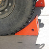 CHECKERS® General-Purpose Utility Wheel Chock - 70,000 lbs. Load Capacity - 32-46 in. Tire Diameter