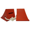 CHECKERS® General-Purpose Utility Wheel Chock - Roped Pair - 70,000 lbs. Load Capacity - 32-46 in. Tire Diameter