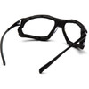Pyramex SB9310STM Proximity Safety Glasses - Black Frame - Clear H2MAX Anti-Fog Lens