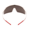 Radians®  Wydazz™ Red & White Full Frame Limited Edition Safety Glasses w/ Blue Lens