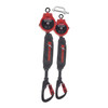 KStrong® Micron™ Dual 6 ft. Class 1 Personal SRL-P w/ Aluminum Swivel Carabiners & Dual Dorsal Connector (ANSI)