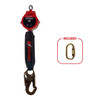 KStrong® Micron™ 6 ft. Class 1 Personal SRL-P with Snap Hook & Installation Carabiner (ANSI)