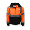 Radians Class 3 Two-in-One High Visibility Bomber Safety Jacket - Orange/Black