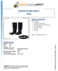 Liberty 1550 Durawear® 16" Premium Plain Toe PVC Boots