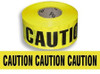 Yellow CAUTION Barricade Tape