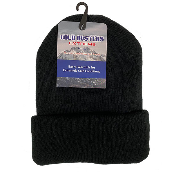 MFH Roll Hat - Double Layered Knitted Winter Beanie, 100% Polyacrylic, One Size Fits All