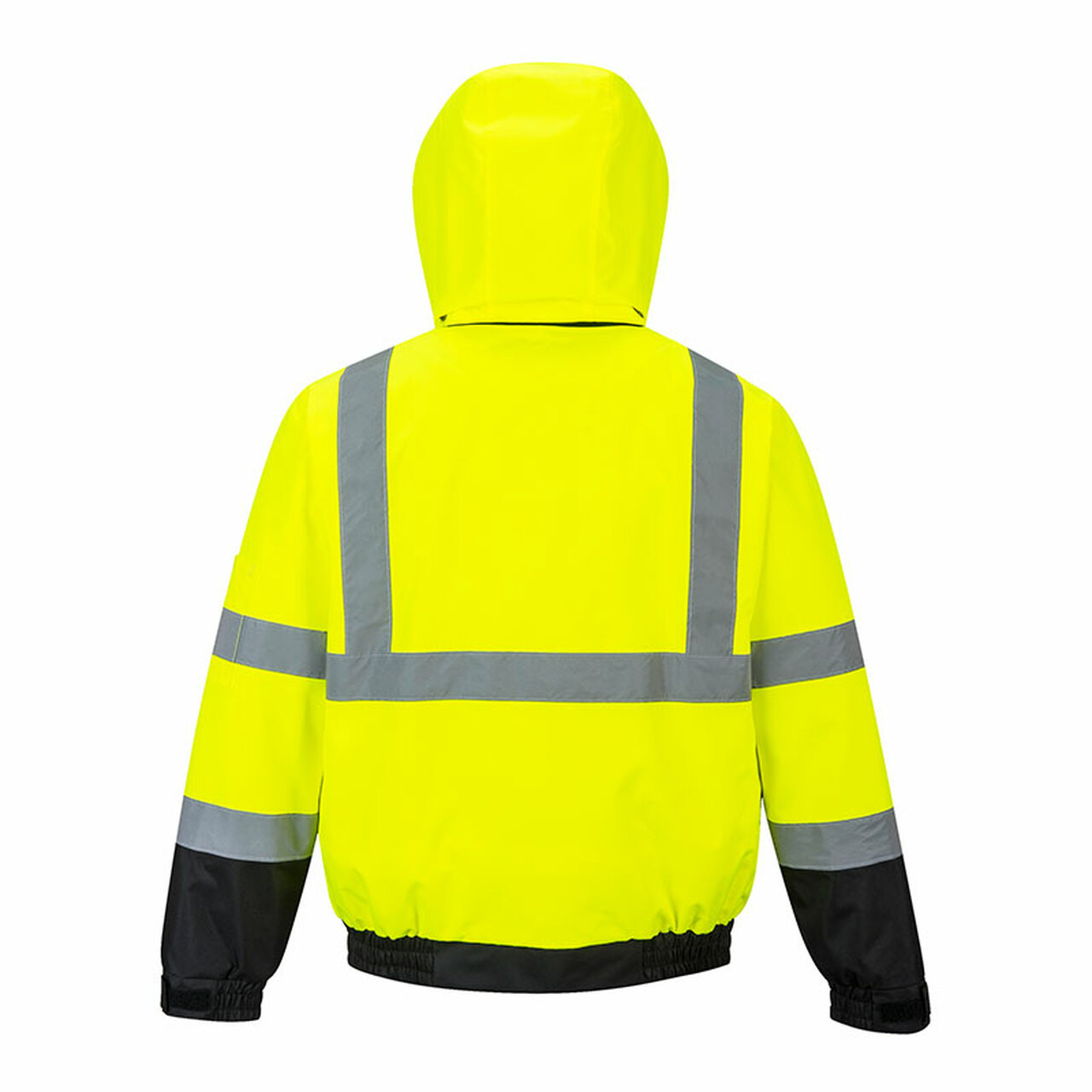 Portwest US364YBR Class 3 High Visibility Insulated 2-in-1 Bomber Jacket