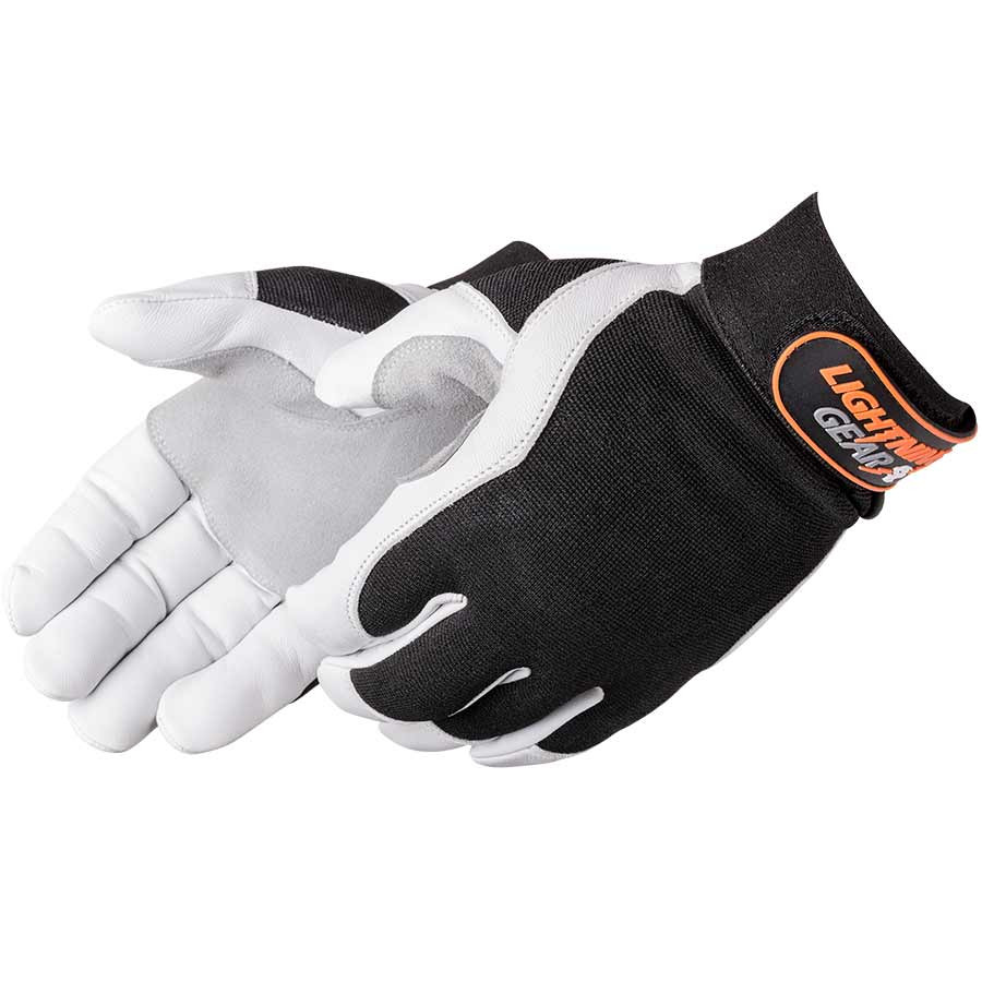 Liberty Safety® Lightning Gear™ Defender Goatskin Mechanic Gloves