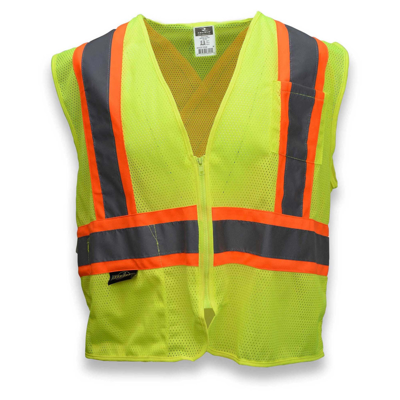 Radians SV22X-2ZGM Type R Class 2 Mesh Two-Tone X-Back Safety Vest